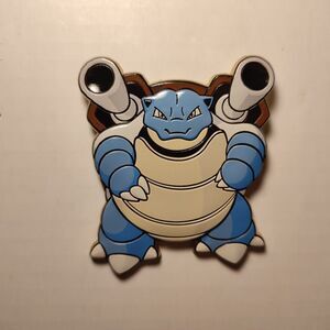 Pokemon TCG Blastoise Deluxe Enamel Pin Official Nintendo Premium XL Pin Badge